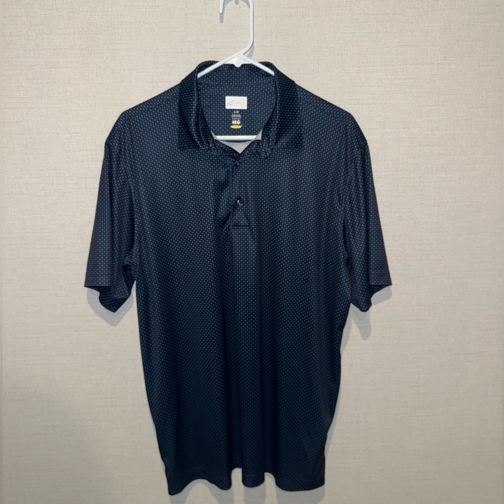 Greg Norman Navy Golf Polo